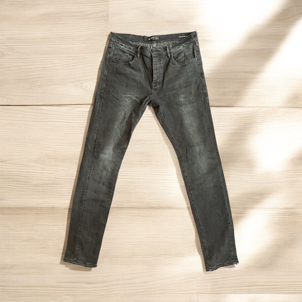 Purple-Brand Men’s BLW 33” Black Jeans